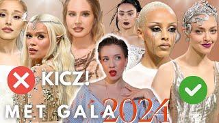 CO TO ZA KICZ?! Człowiek drzewo, elf i kopia Pat McGrath?! MET GALA 2024