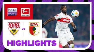 Stuttgart v Augsburg | Bundesliga 23/24 Match Highlights