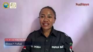 Ucapan HUT Pekabaran Injil oleh Ketua Duta Damai Papua Barat, Elstani V Yufuai