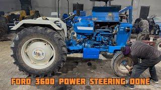 Ford 3600 Tractor Power Steering work and Mudguards fittings done | Ford 3600 Tractor Modifications