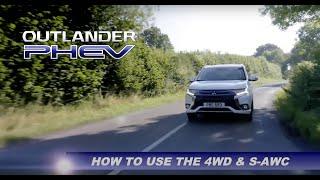 How to Use 4WD & Super-All Wheel Control (S-AWC) on OUTLANDER PHEV