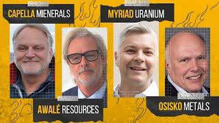 Capella Minerals, Awale Resources, Myriad Uranium, and Osisko Metals CEO Interview | CEO BBQ #4