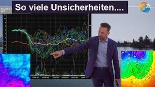 So viele Unsicherheiten! Luftmassengrenze, wie liegt das Tief? Wettervorhersage 08.-16.03.2025.