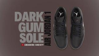 DARK GUM 2024 Air Jordan 1 Low  DETAILED LOOK + PRICE