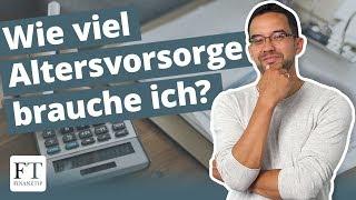 Rentenlücke und Bedarf an Altersvorsorge: Wie viel muss ich sparen? | Basics der Altersvorsorge 2/5