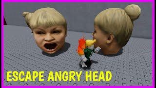 ESCAPE ANGRY HEAD Full WALKTHROUGH [ All Chapters & Stages ] Roblox