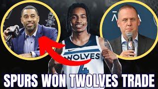 San Antonio Spurs Won The Minnesota Timberwolves Trade