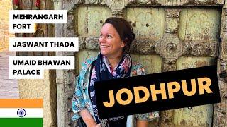 ONE DAY Tour of  JODHPUR, INDIA - (Mehrangarh Fort, Jaswant Thada & Umaid Bhawan Palace)