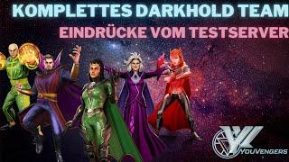 Das Komplette Darkhold Team auf dem Testserver MSF - Marvel Strike Force