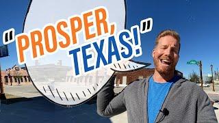 Living in Prosper Texas | FULL VLOG TOUR of PROSPER TEXAS | Dallas Texas Suburb