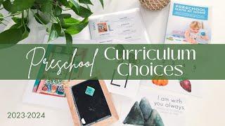 Preschool Curriculum Choices 2023-2024 || Homeschool