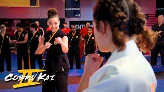 Cobra Kai Season 4: Samantha LaRusso vs. Piper Elswith Fight Scene