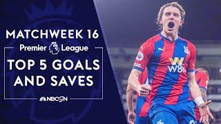 Top five Premier League goals and saves from Matchweek 16 (2021-22) | NBC Sports