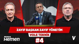 Fenerbahçe "Fenerbahçe'yi bilmeyenler"in eline kaldı | Önder Özen, Metin Tekin | VOLE Teknik #4