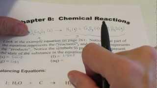 Chemical Reactions: Part 1, Balancing Equations