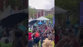 Fans in Saint Lucia  watch as Julien Alfred wins 100m gold at Paris Olympics