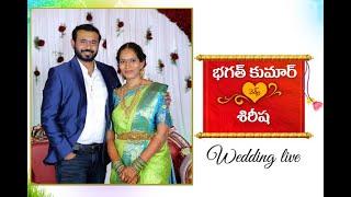 Bhagath Kumar  Weds  Sirisha