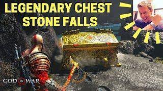 God of War: Legendary Chest + All Coffins at Stone Falls (The Lake of Nine)