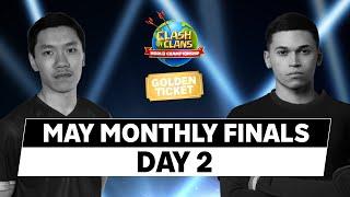 World Championship: May Monthly Finals | Day 2 | #ClashWorlds | Clash of Clans