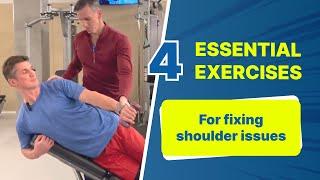 Dealing with Shoulder Issues? Here are 4 Essential Exercises to Fix You