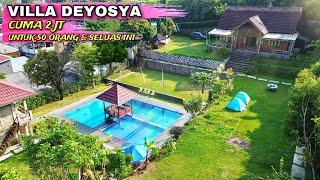 VILLA DEYOSYA | 2 JUTA BISA BAWA ROMBONGAN SEKAMPUNG | VILLA MURAH DI PUNCAK BOGOR