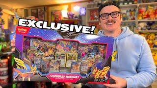 Opening the EXCLUSIVE Pokemon Legendary Warriors Premium Collection Box!