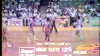 8 - 1984 PBA Reinforced 3rd Conference Championship - Great Taste vs Crispa - Game 1