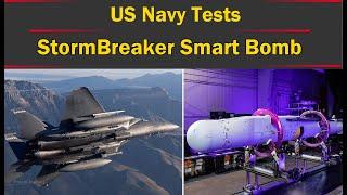 US Navy Tests StormBreaker Smart Bomb With  F18 Super Hornet fighter jet