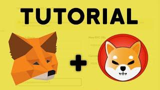  How to Add SHIBA INU to Metamask (in 2 minutes) // Setup Shiba Token