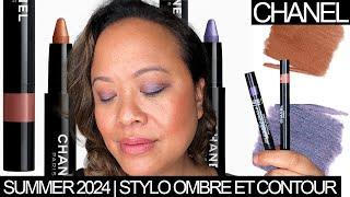 NEW Chanel Jardin Imaginaire 2024 | Stylo Ombre Et Contour Neon Dahlia & Attaya -TRY ON and Review