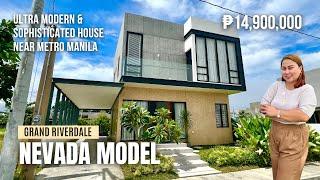 House Tour 50 | Ultra Modern Sophisticated House Near Metro Manila | Nevada Model - Grand Riverdale