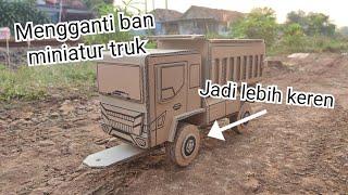 Cara membuat ban miniatur truk dari kardus, jadi lebih keren - Devara TV