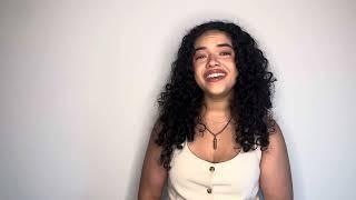 Gabby Franco Ferro sings True Colors a cappella