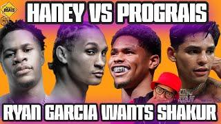 Haney vs Prograis Face Off REACTION | Ryan Garcia Calls Out Shakur