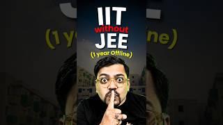 IIT without JEE with 1 year Offline | BS in Data Science - IIT Madras #iitmadras #iitropar #data