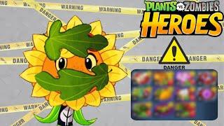 The Most Broken Plant Deck after the Update? (PvZ Heroes)