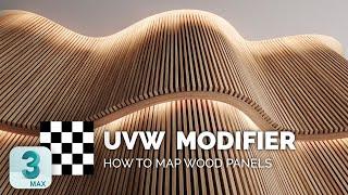 Wood Panels Mapping in 3ds Max | Random UVW modifier