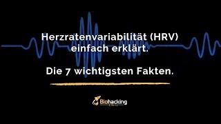 Herzratenvariabilität (HRV) einfach erklärt ▷ Die 7 wichtigsten Fakten.