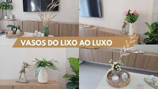 Como Fazer Vasos Com Caixas de  Ovos Do Lixo ao Luxo Carla Oliveira