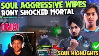 iQOOSoul Rony Impossible Survival *SHOCKED* MortaL SPOWER VS GOBLIN Team SouL Aggressive Wipes