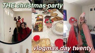 VLOGMAS DAY 20 | THE christmas party vlog