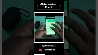 Alpha Backup Pro - 2