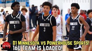 D1 Minnesota 16u And Powerhouse Sports GO AT IT On Prep Hoops Circuit!