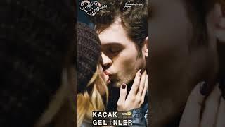 Kaçak Gelinler - The first real kiss between Selim and Şebnem #furkanandıç  #kaçakgelinler