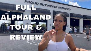 FULL ALPHALAND TOUR: Gym Review | Best Features | Alpha Eats