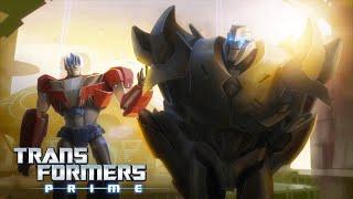 Transformers: Prime | The Origin of Optimus Prime & Megatron | Motion Comic | Transformers Official