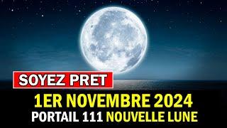 ÇA COMMENCE ! 111 Le portail de la nouvelle lune est ouvert... 7 choses à savoir ! novembre 2024