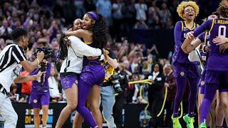 Final seconds and celebration from LSU's first women's basketball title