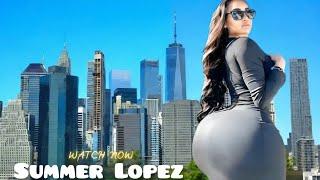 Summer Lopez Plus Size Model Curvy Fashion Bio & Facts