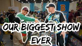 THE BUSIEST FRONT ROW CARD SHOW EVER: Pasadena, CA Front Row Card Show Pokemon Vendor POV Day 1 Pt.1